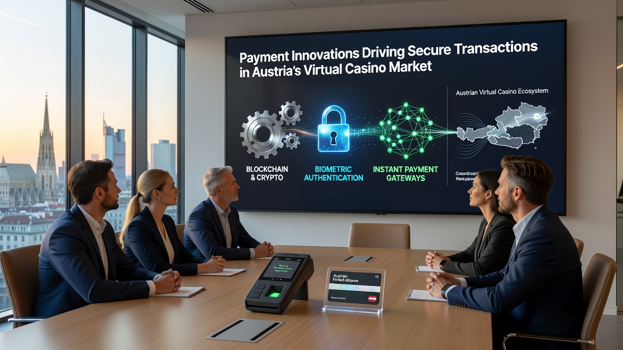 Detailed view of biometric and encryption layers protecting casino payment gateways in Austria